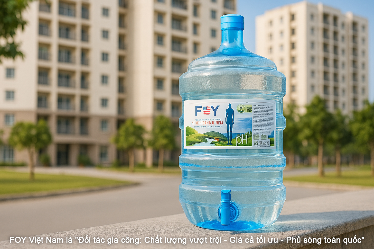 Không Cần Cọc Vỏ Đổi Nước Bình Tại Chung Cư An Phú Đông