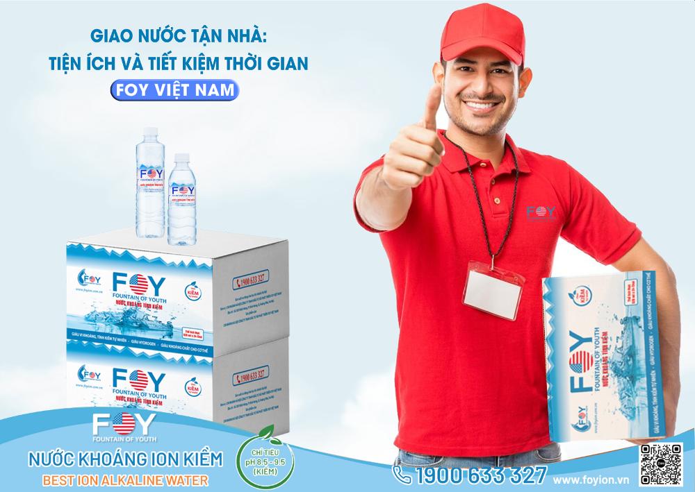 GIAO NƯỚC TẬN NHÀ: TIỆN ÍCH VÀ TIẾT KIỆM THỜI GIAN 