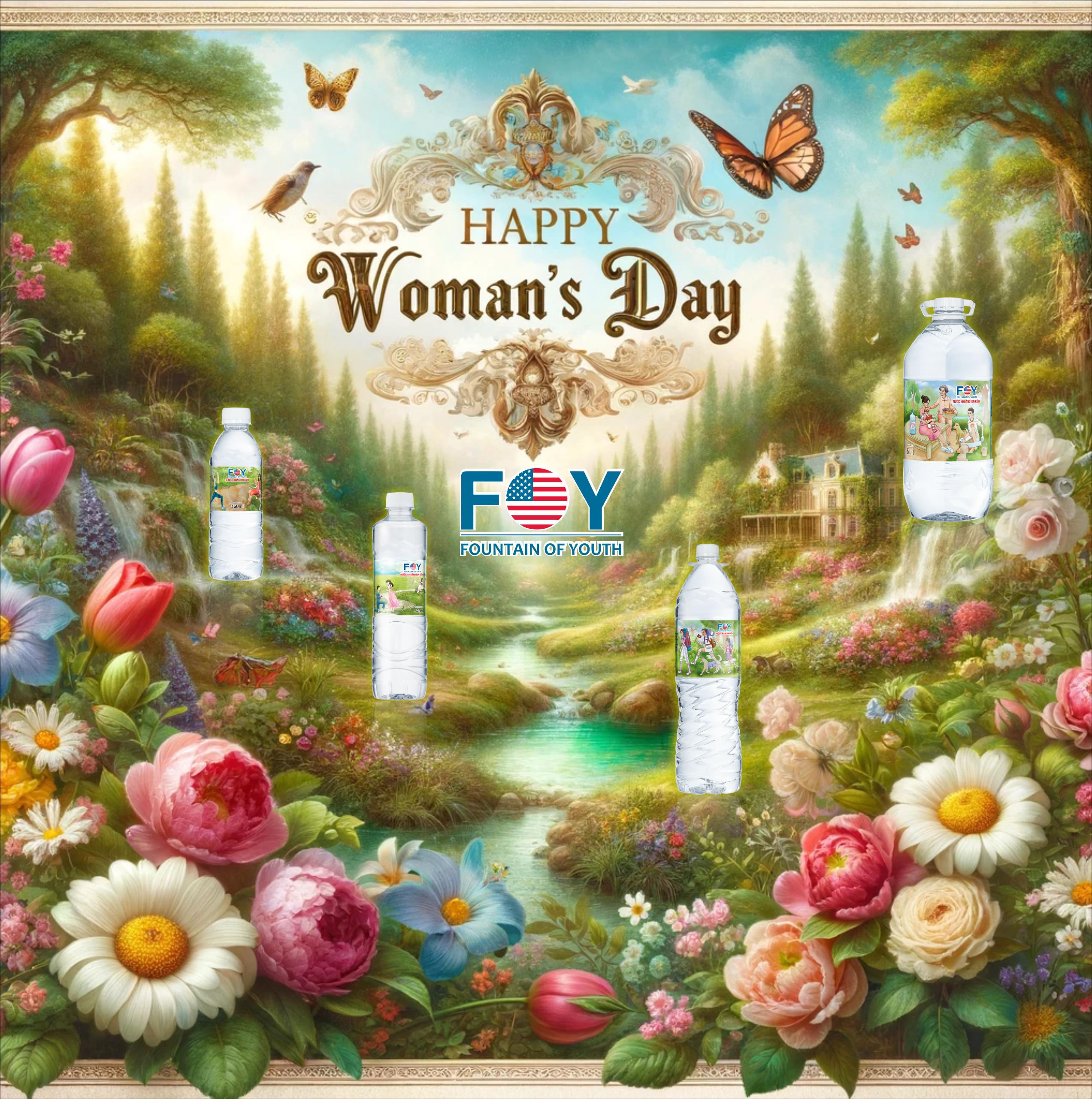 TÔN VINH VẺ ĐẸP PHỤ NỮ: CHƯƠNG TRÌNH MUA “3 TẶNG 2” MỪNG 8/3 TỪ FOY VIỆT NAM