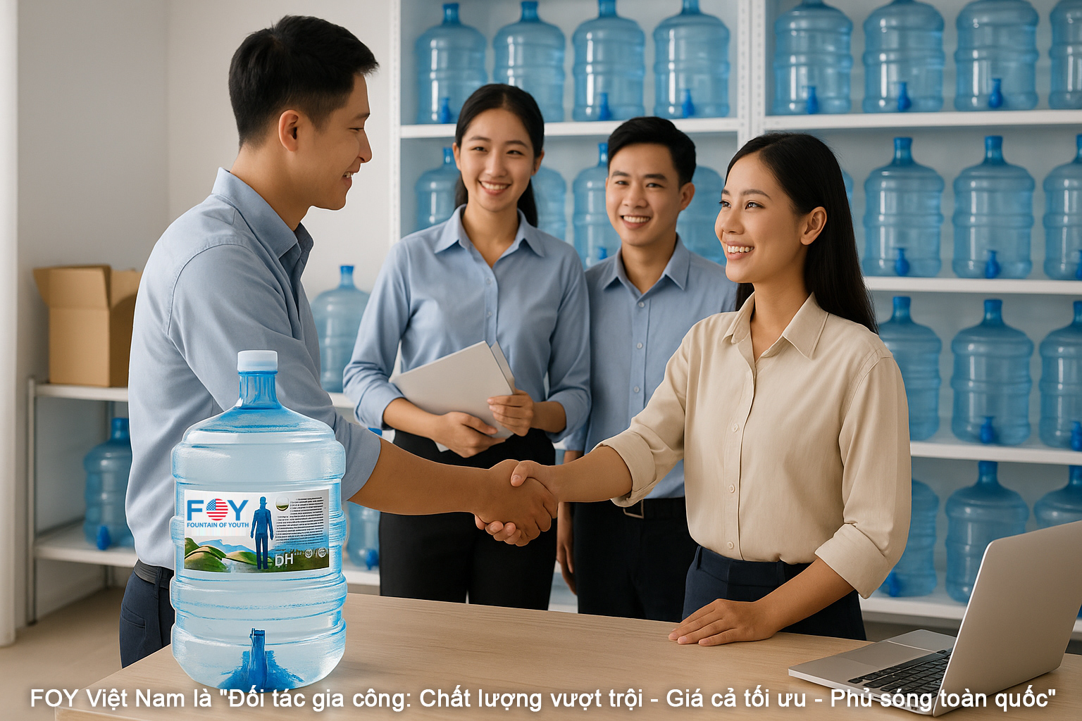 Mô hình đại lý và nhà phân phối nước uống - Hướng đi thông minh tạo thu nhập bền vững