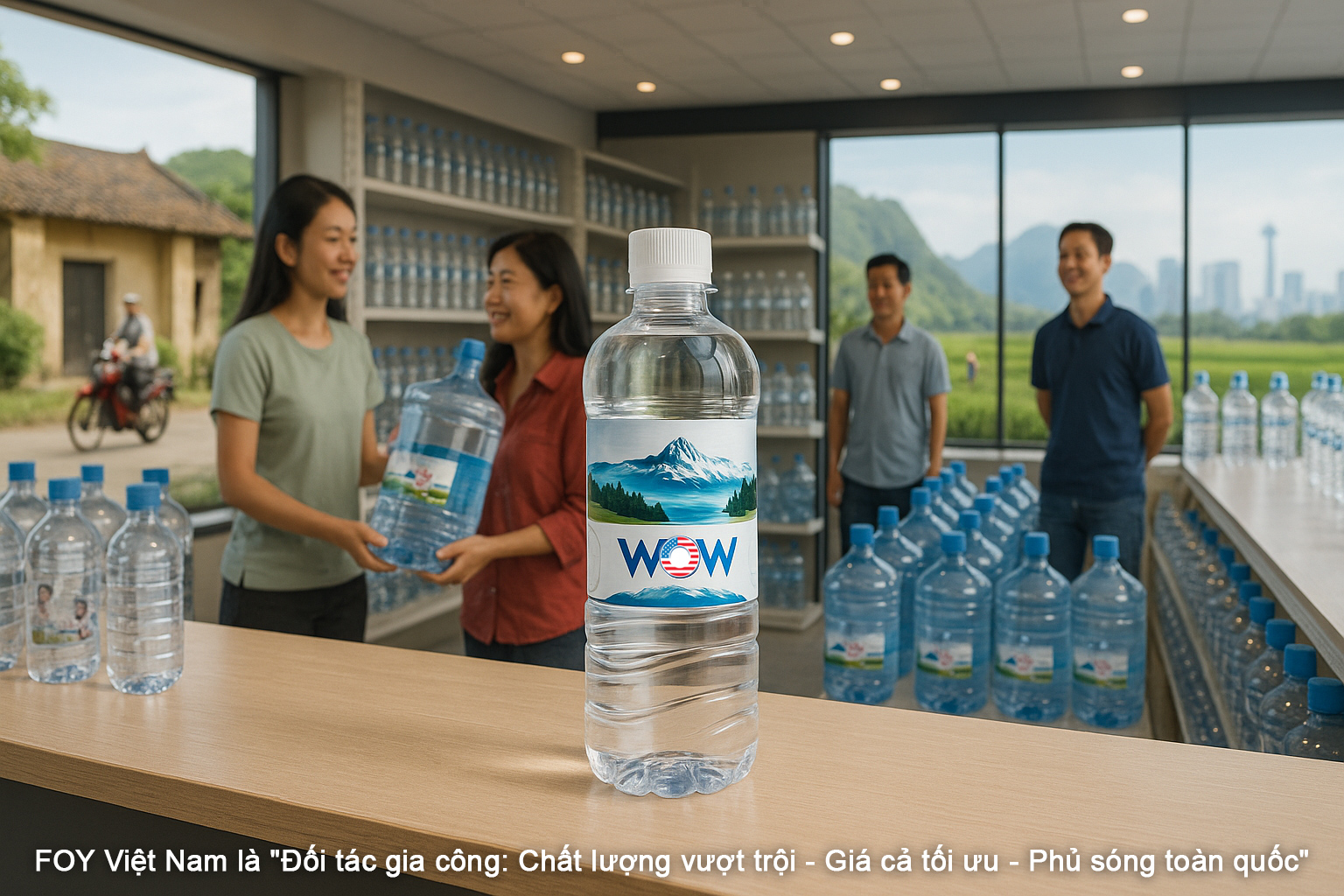 Kinh Nghiệm Mở Đại Lý Nước Tinh Khiết và Cơ Hội Cùng FOY Việt Nam