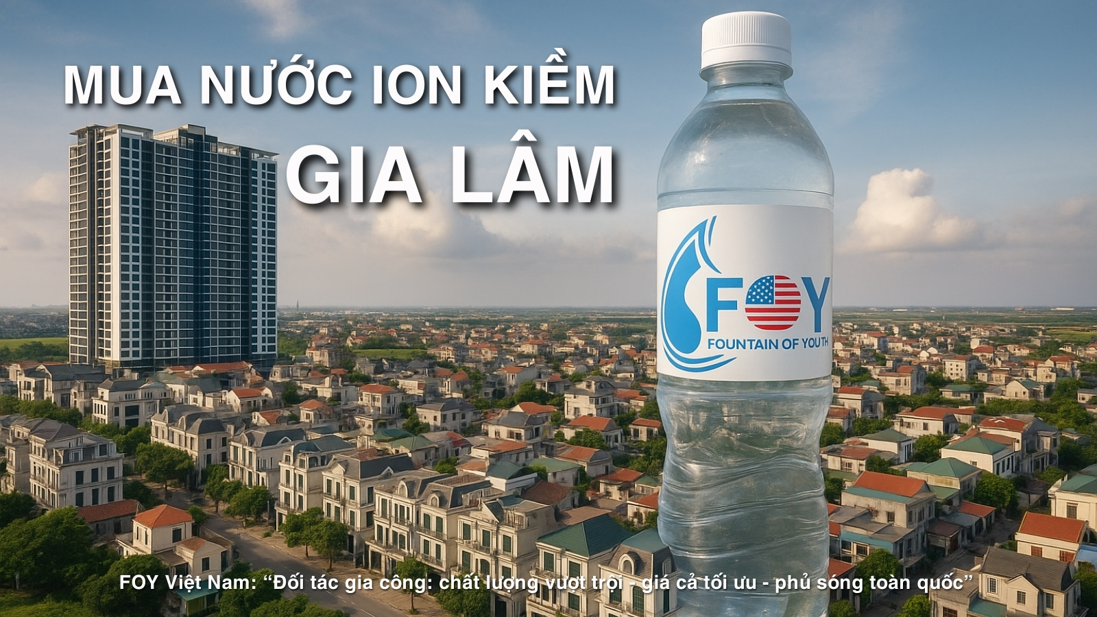 Mua nước ion kiềm ở Gia Lâm Hà Nội