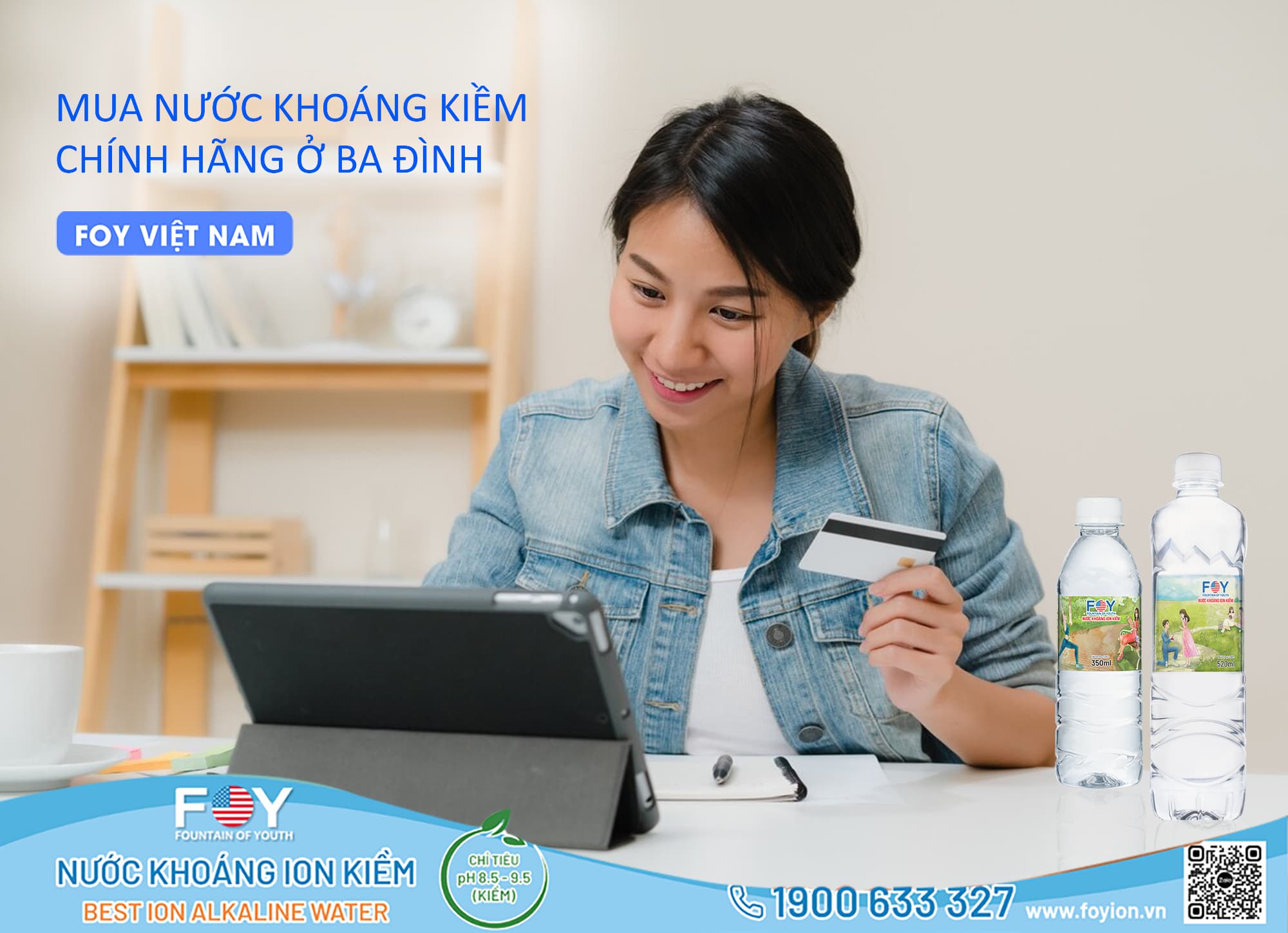 Mua Nước Khoáng Kiềm Chính Hãng Ở Ba Đình