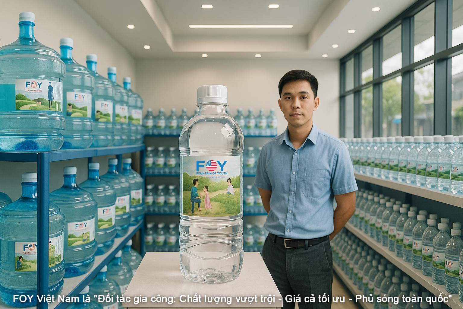 Cách mở điểm bán nước uống FOY tại địa phương: Bí quyết tạo nguồn thu ổn định từ ngành nước sạch