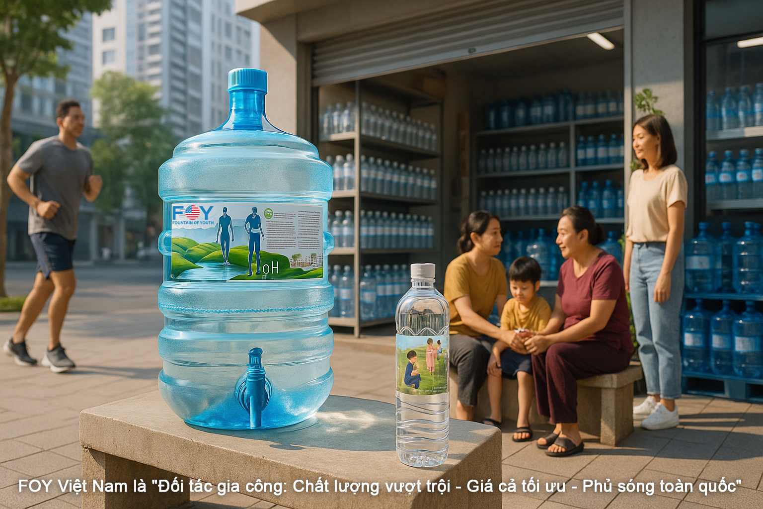 Cơ Hội Bứt Phá Trên Thị Trường Nước Uống Đóng Chai: Trở Thành Đại Lý Phân Phối Cùng FOY Việt Nam