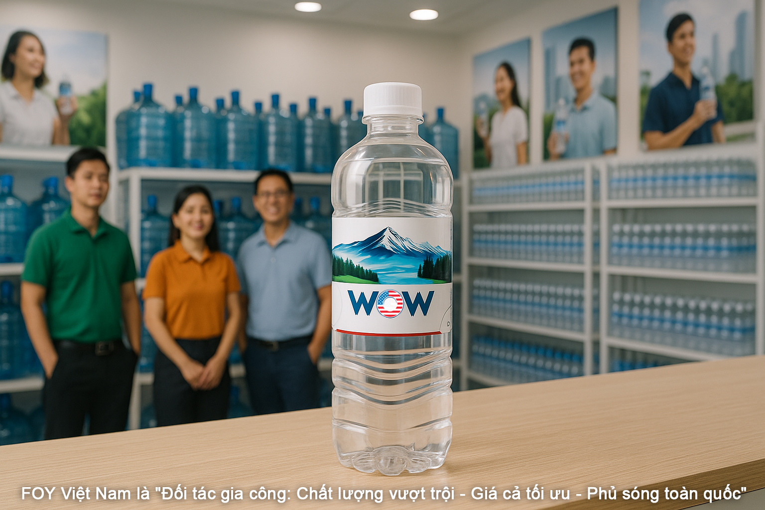 Đại Lý Nước Uống FOY – Lối Đi Tới Thành Công Với Thị Trường Nước Đóng Chai