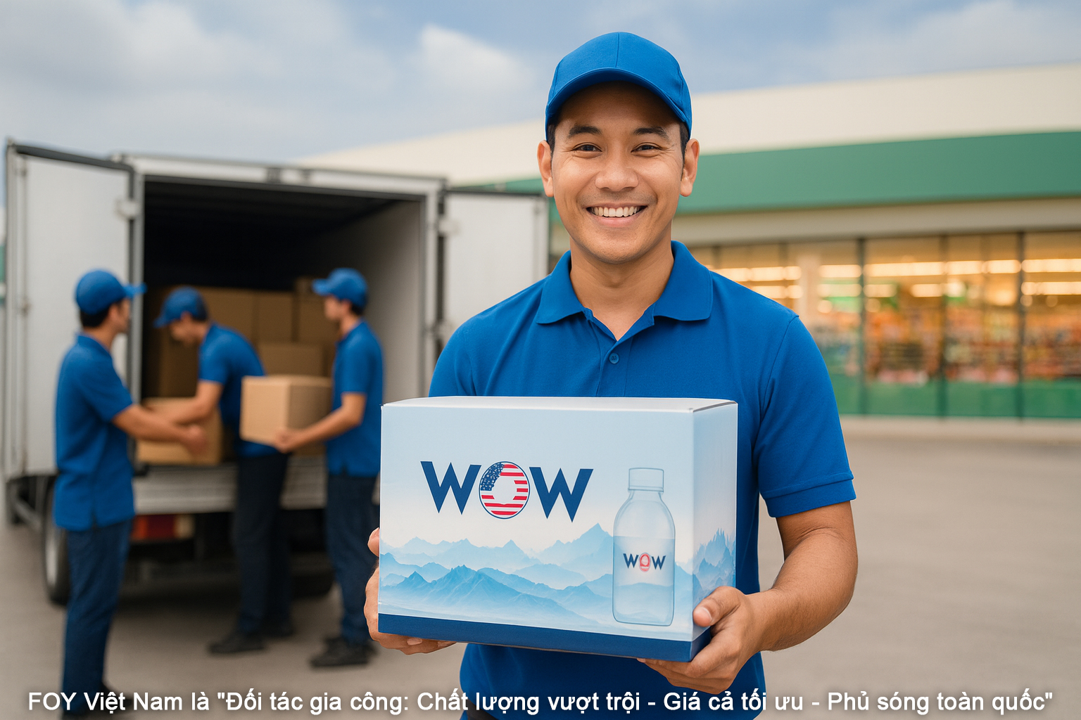 Miễn phí giao nước uống chợ An Sương nhanh chóng