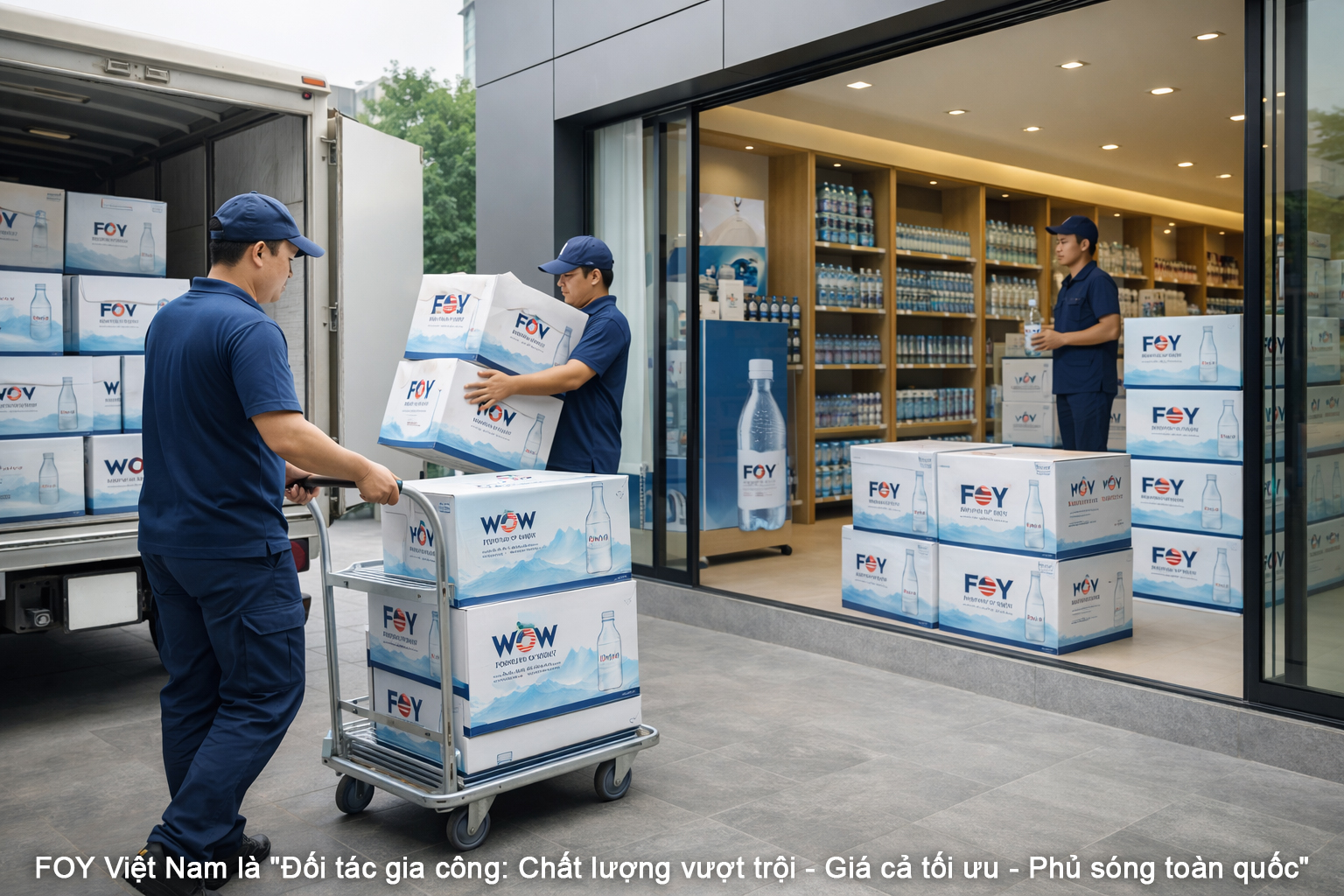 So sánh các mô hình phân phối nước uống phổ biến tại Việt Nam