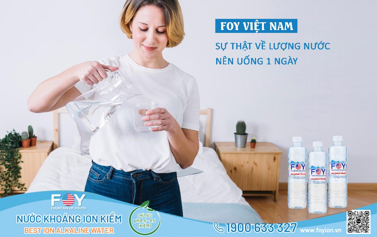 Sự Thật Về Lượng Nước Nên Uống 1 Ngày