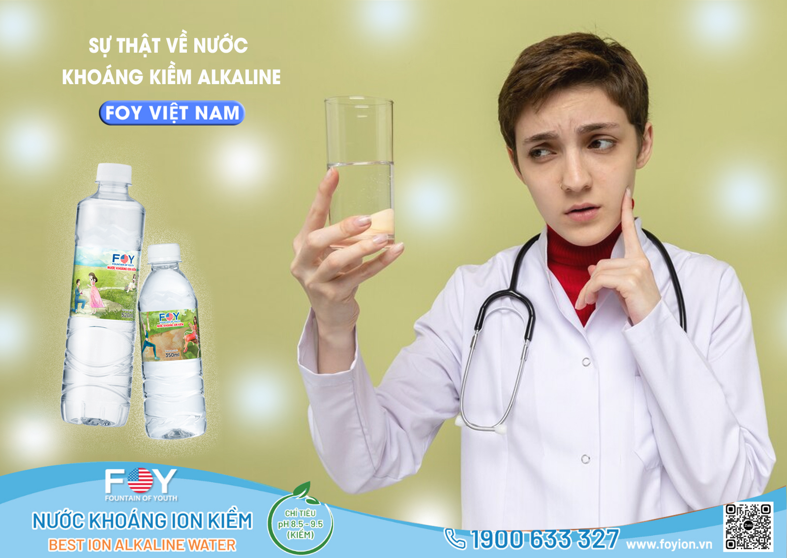 Sự thật về nước khoáng kiềm alkaline