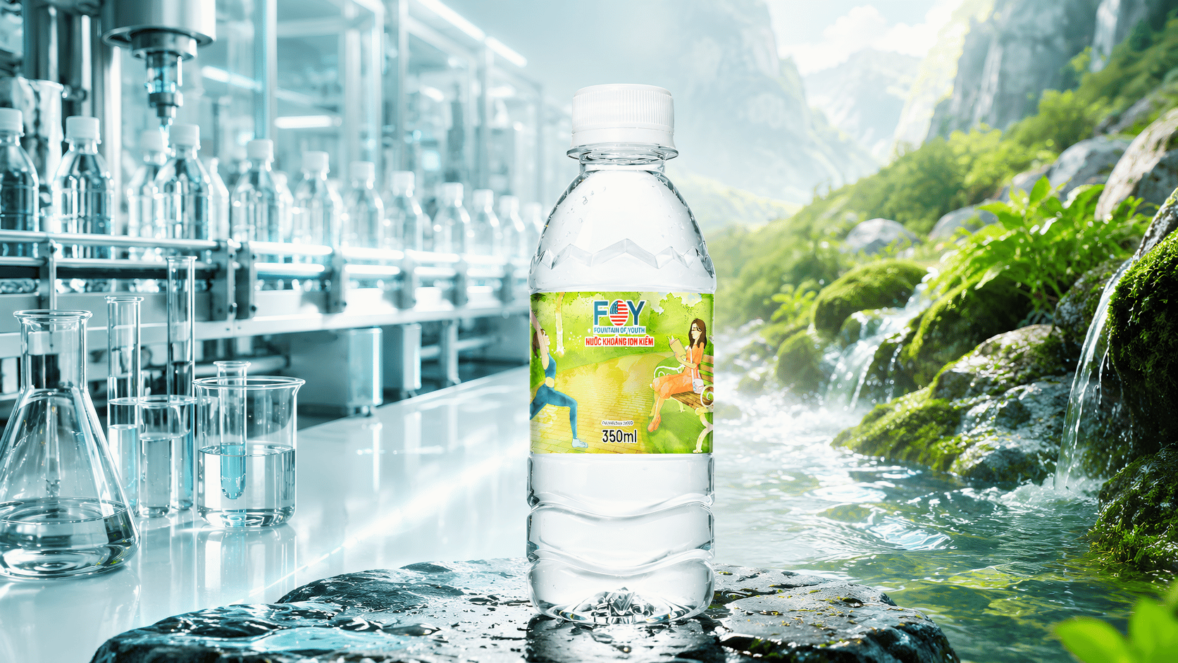 Nước tinh khiết và nước khoáng khác nhau thế nào? Phân biệt đúng để chọn loại nước tốt cho sức khỏe
