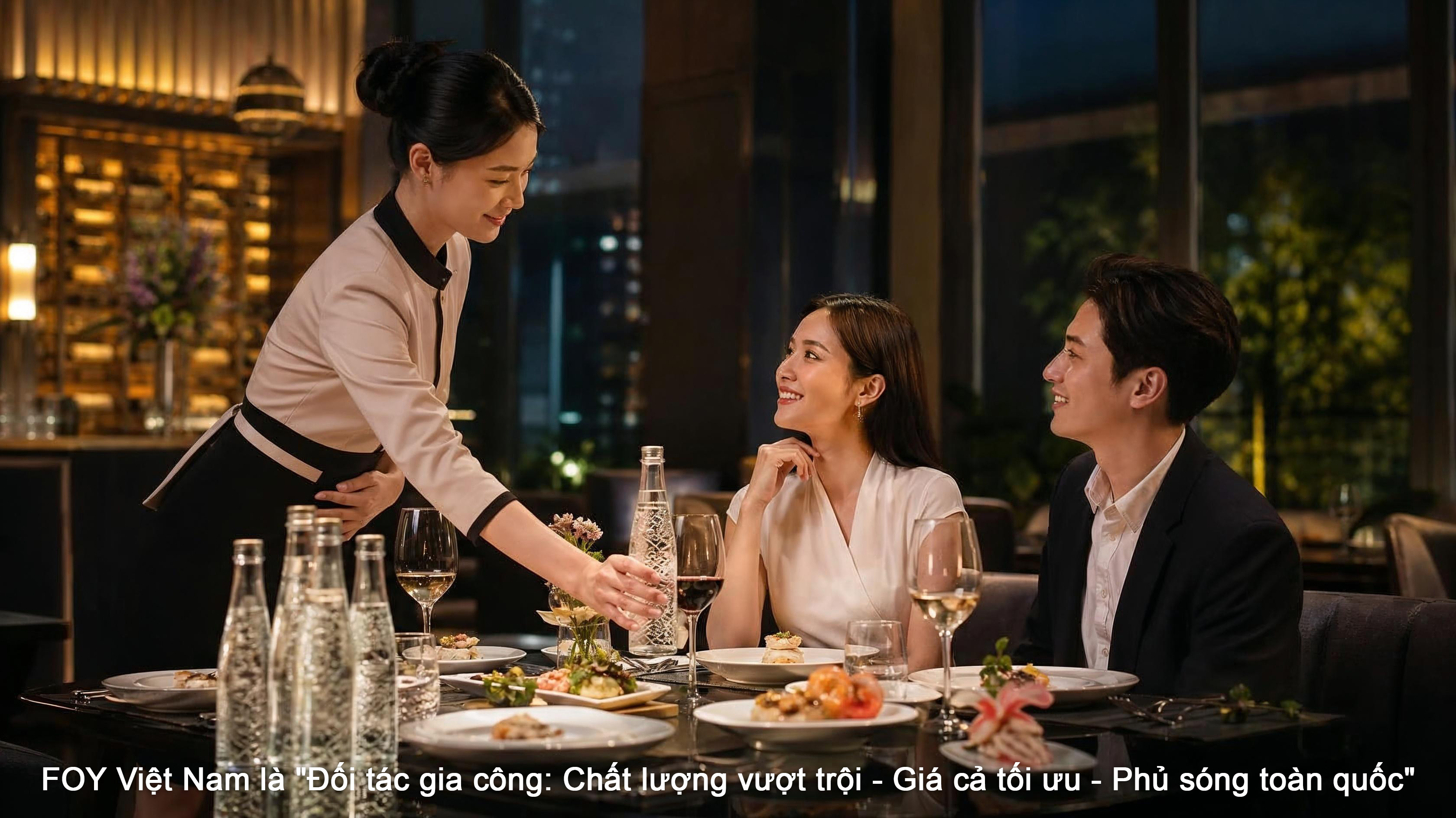 Vì sao những nhà hàng top đầu đều có nước uống mang thương hiệu riêng?