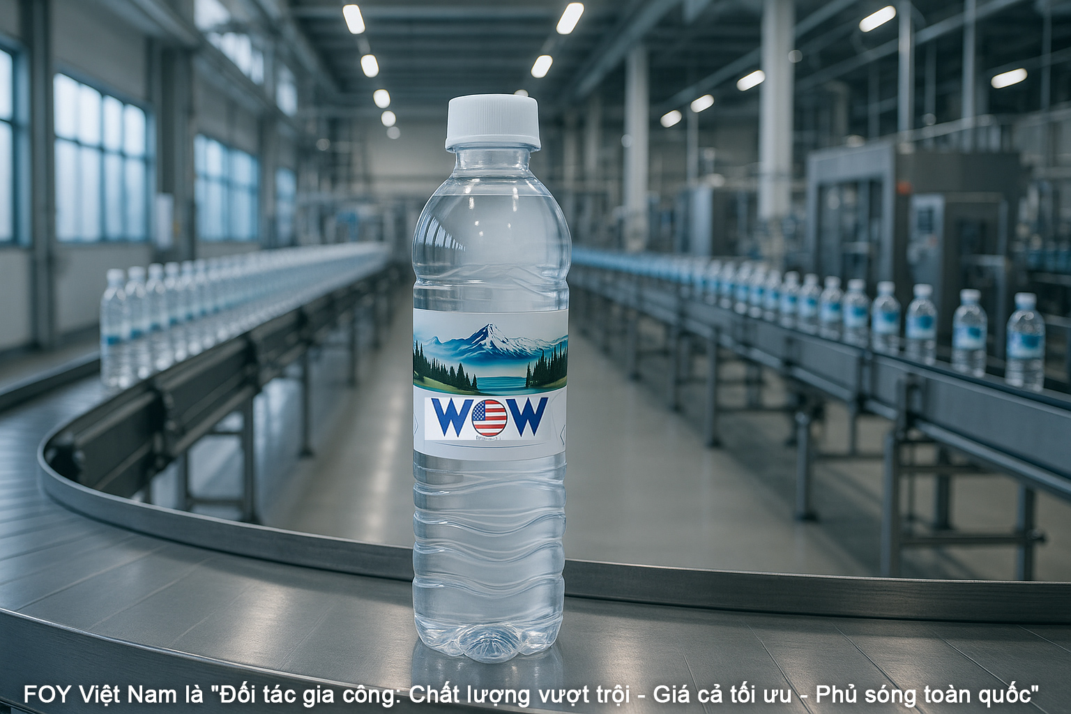 Gia công nước uống ion kiềm đóng chai tại Tiền Giang