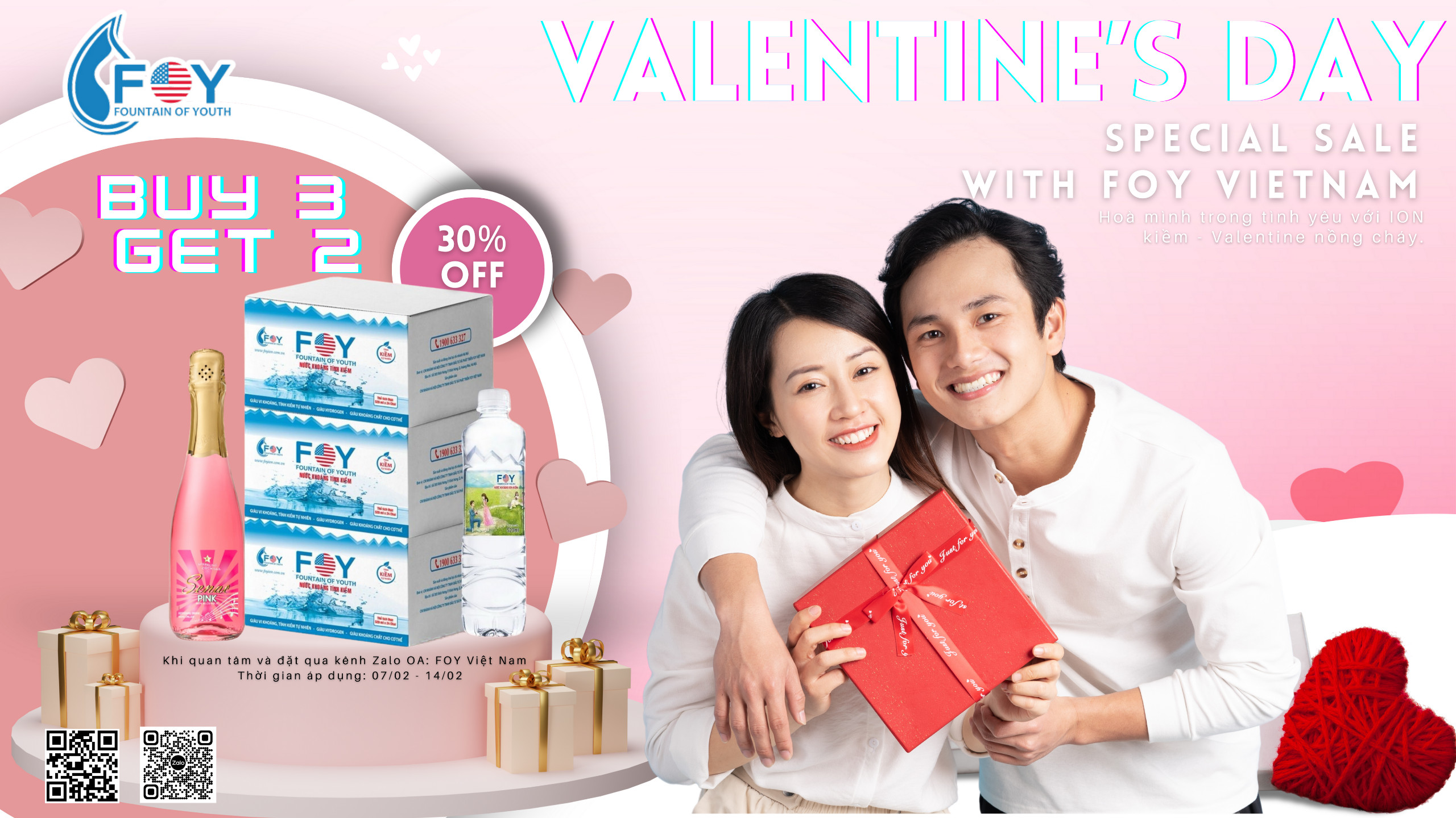 Hòa mình trong tình yêu ION kiềm - Valentine nồng cháy!