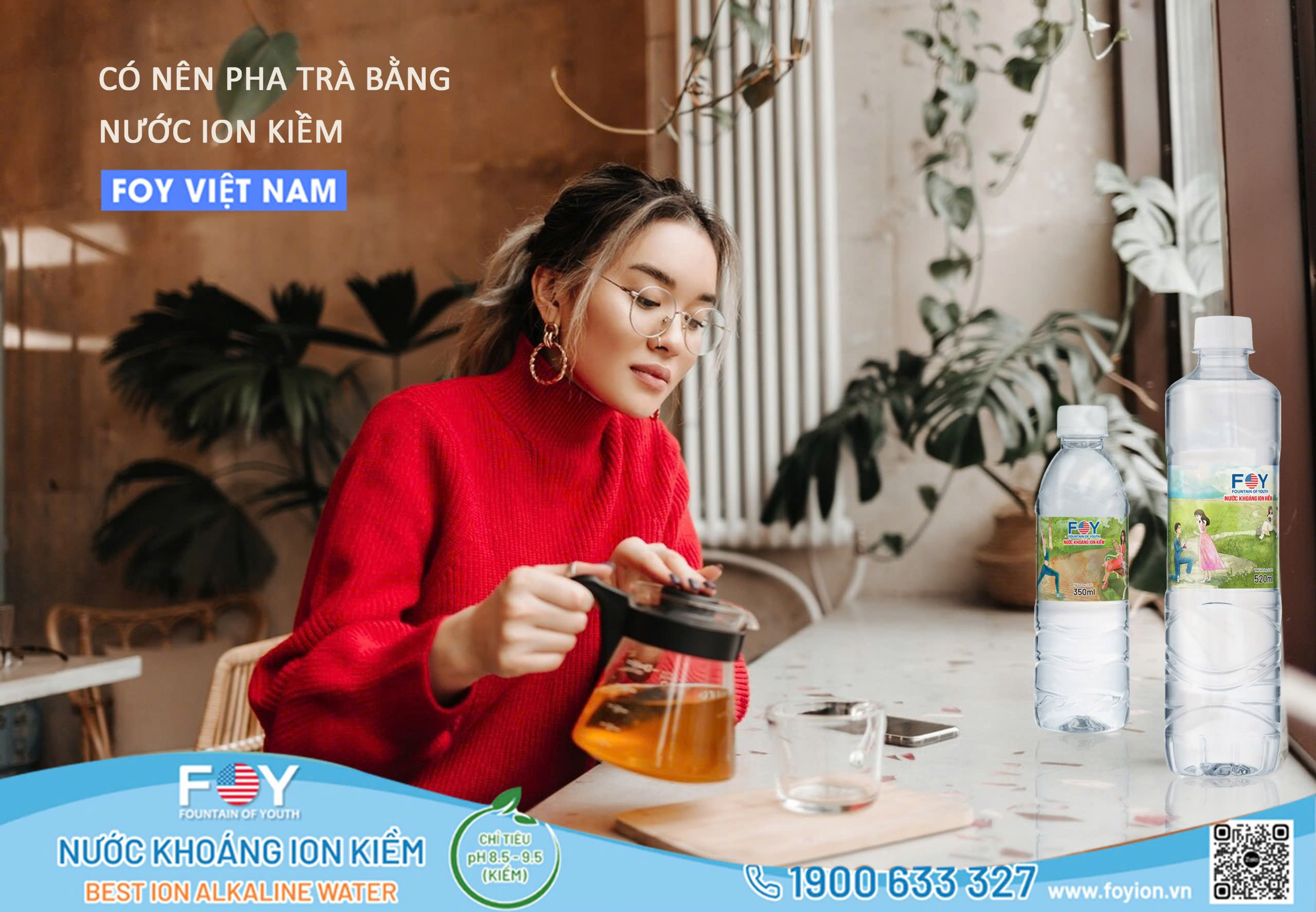 Có nên pha trà bằng nước ion kiềm?