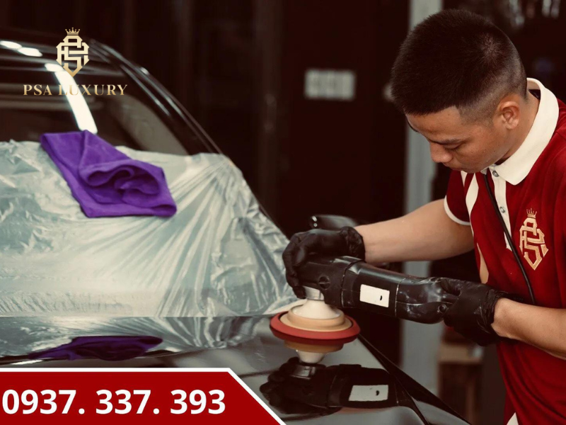 Spa nội thất ô tô