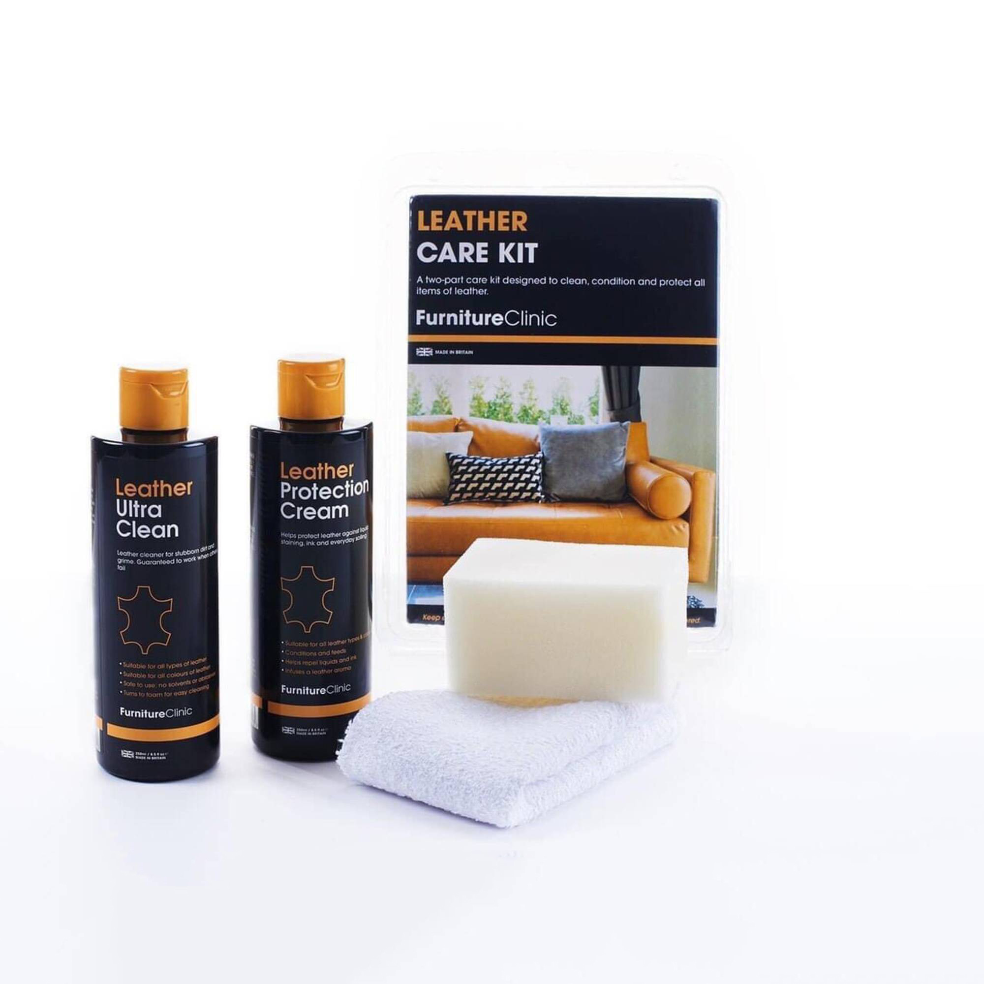 Bộ vệ sinh và bảo dưỡng đồ da - Leather Care Kit