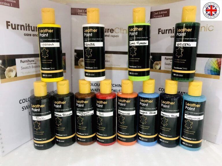 Màu sơn túi da và giày da - Leather Paint (52 màu)