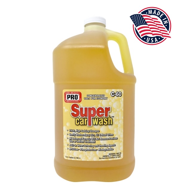 Dung dịch chuyên rửa xe ô tô tỷ lệ 100:1 Supercarwash Liquid