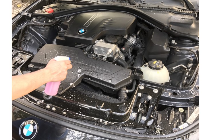 Dung dịch xử lý vết dầu mỡ trên động cơ - Red Devil Degreaser ( 3:1)