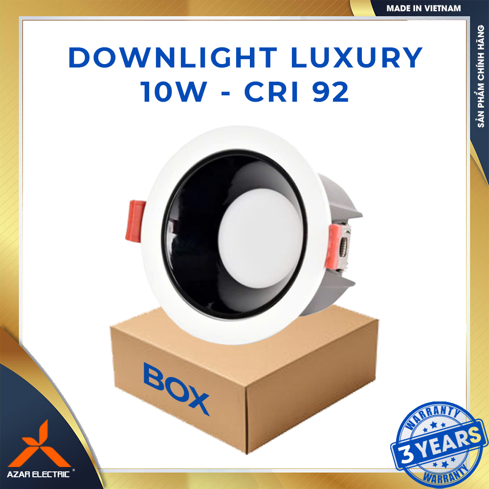 DOWNLIGHT LUXURY 10W- 4000K-BH 3 NĂM