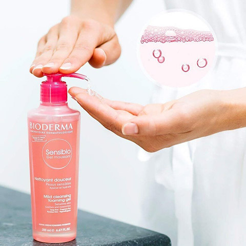 Sữa rửa mặt cho da nhạy cảm Bioderma Sensibio Gel Moussant