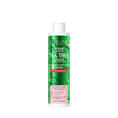 Nước cân bằng trà xanh Toner Eveline Tea Tree Botanic Expert