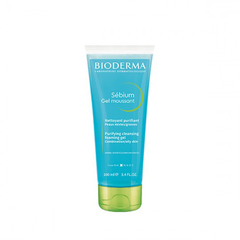 Sữa rửa mặt Bioderma Sebium Moussant Gel cho da nhờn mụn