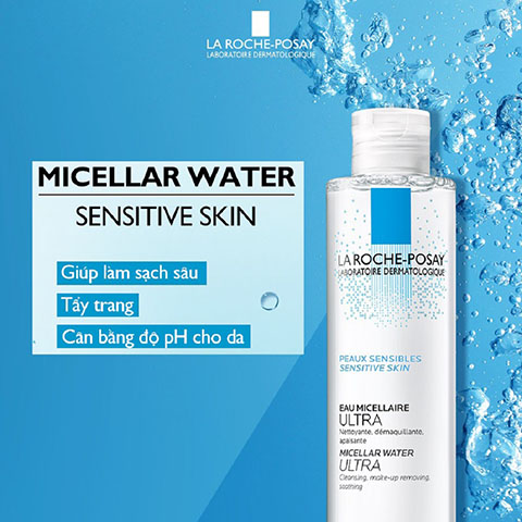 Tẩy trang dịu nhẹ La Roche-Posay Micellar Water Ultra Sensitive Skin