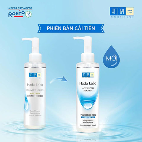 Dầu tẩy trang Hada Labo Advanced Nourish Hyaluronic Acid Cleansing Oil