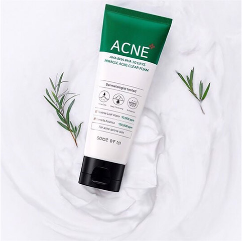 Sữa rửa mặt Some By Mi Miracle Acne Clear Foam