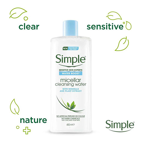 Tẩy trang Simple Water Boost Micellar Water