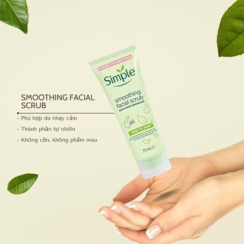 Simple Smoothing Facial Scrub