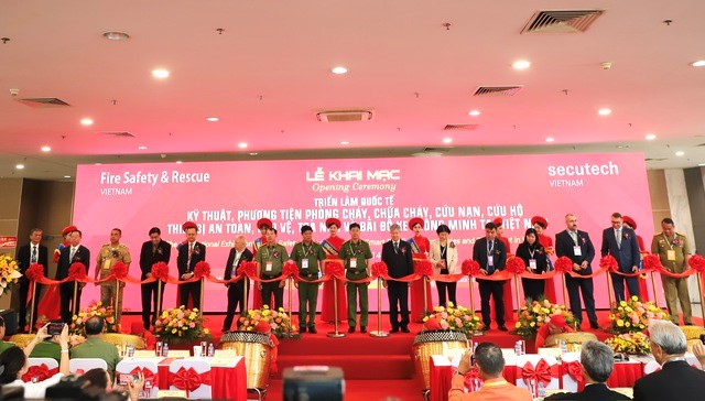 Hơn 500 gian hàng tham gia Triển lãm quốc tế về kỹ thuật và phương tiện PCCC - CNCH năm 2024