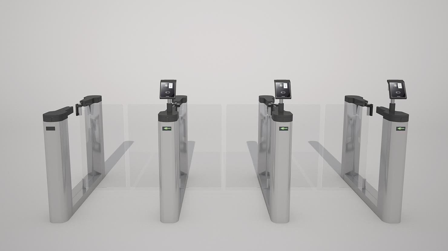 GIẢI PHÁP CỬA PHÂN LÀN TỰ ĐỘNG (KẾT HỢP ĐO THÂN NHIỆT)