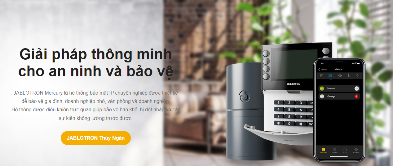 Giải pháp thông minh cho an ninh và bảo vệ