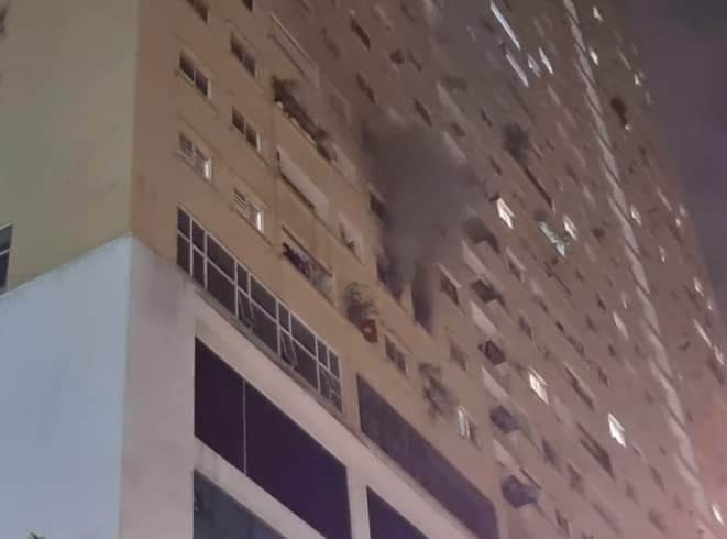 Tại một căn hộ thuộc tầng 8, tòa nhà CT1 chung cư Bắc Hà, phường Trung Văn, quận Nam Từ Liêm, TP Hà Nội