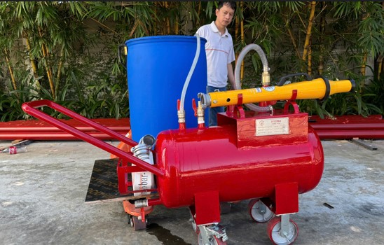 FOAM TANK- SẢN PHẨM DO CTY THIẾT BỊ AN NINH VÀ ỨNG DỤNG SỬ DỤNG CÔNG NGHỆ - CUNG CẤP VÀ CHUYỂN GIAO CÔNG NGHỆ