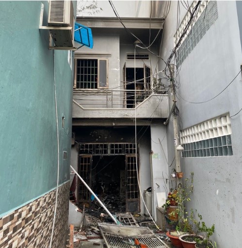 Vụ cháy khiến 3 mẹ con tử vong: Có tiếng nổ lớn