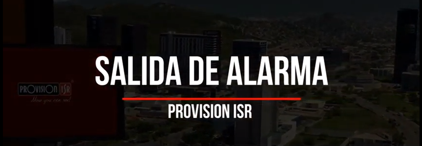 Salida de alarma Provision ISR - cung cấp đầu ra cảnh báo ISR