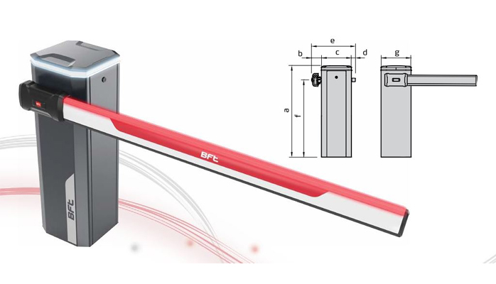 BARRIER TỰ ĐỘNG MAXIMA ULTRA 36