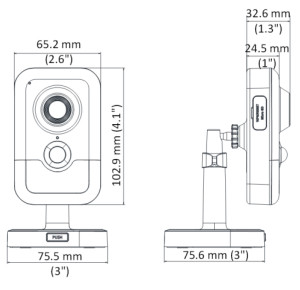 CAM CUBE 2MP DS-2CD2421G0-IW (W)