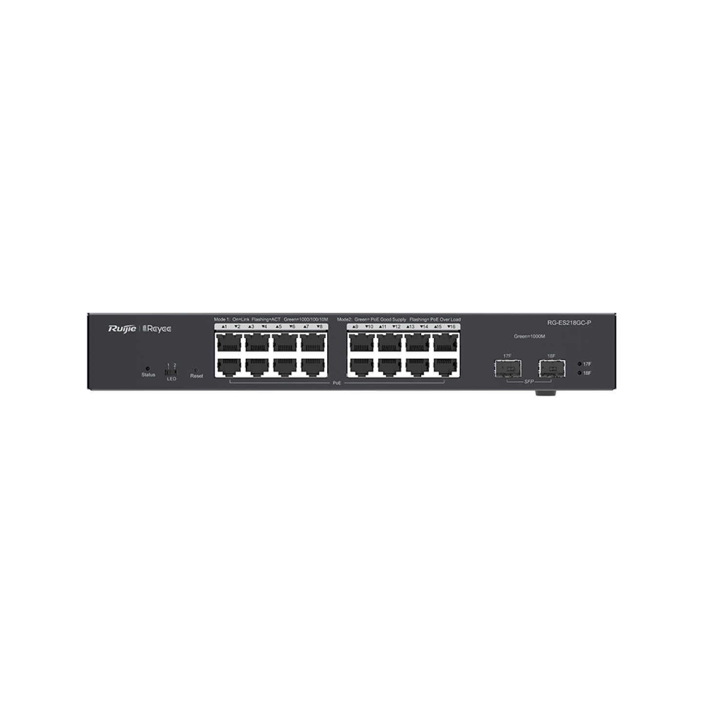 SWITCH POE RG-ES218GC-P