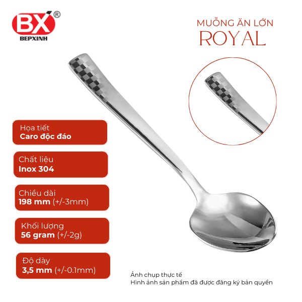 BỘ ROYAL CARO 6 MÓN (6 sản phẩm x 1 cái)