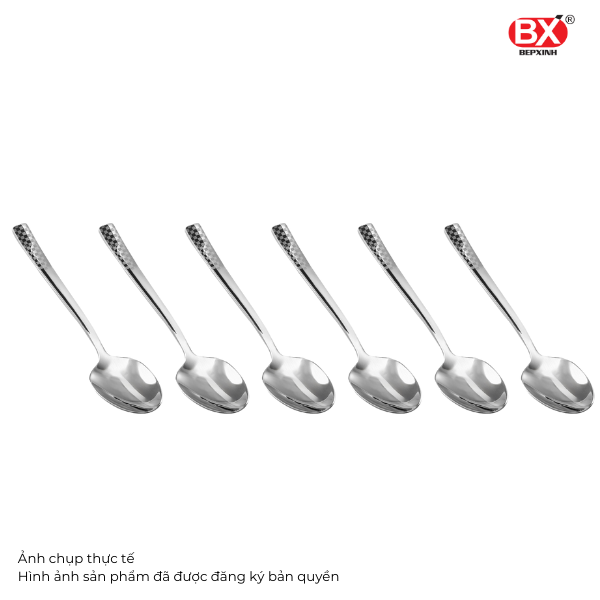 MUỖNG CÀ PHÊ DÀI GLORY CARO (Set 6 cái)