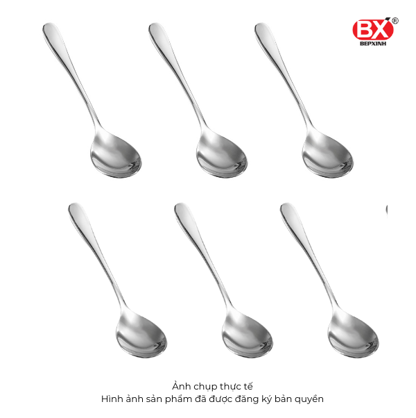 MUỖNG CÀ PHÊ NGẮN BASIC (Set 6 cái)