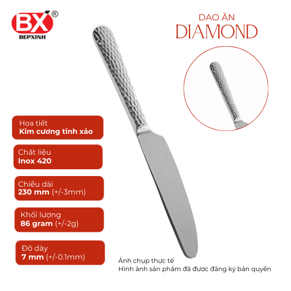 BỘ DIAMOND 9 MÓN (9 sản phẩm x 1 cái)