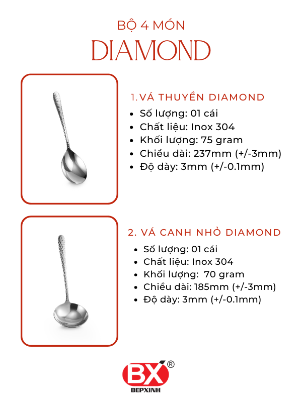 BỘ VÁ CANH SHINE 4 MÓN (4 sản phẩm x 1 cái)