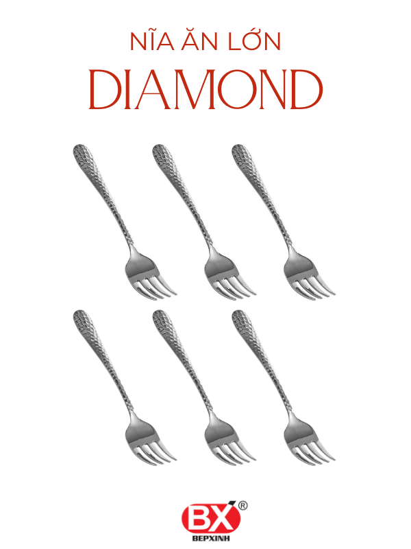 NĨA ĂN LỚN DIAMOND (Set 6 cái)