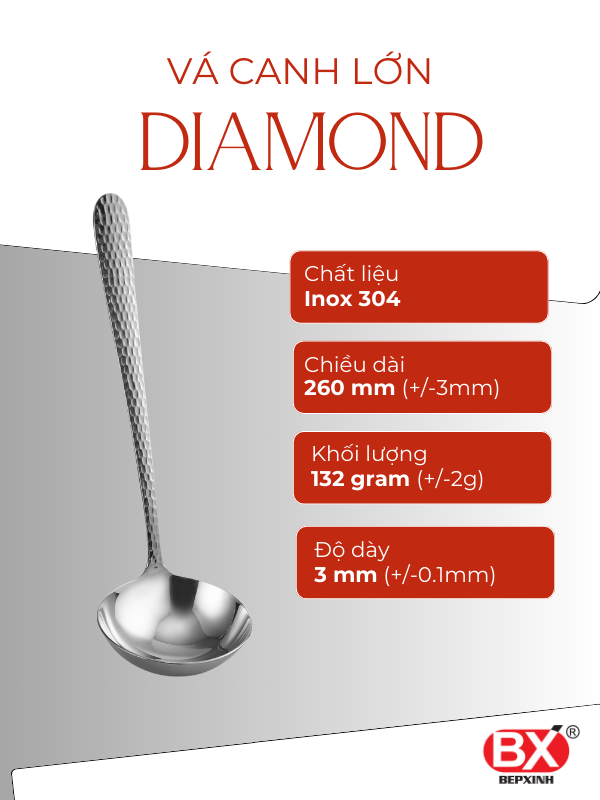 VÁ CANH LỚN DIAMOND (1 cái)